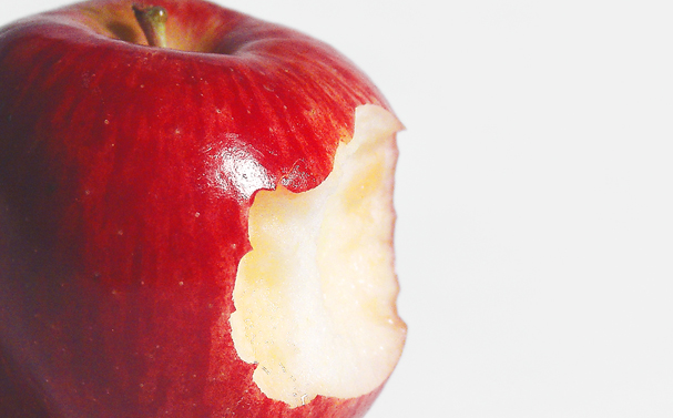ısırılmış elma