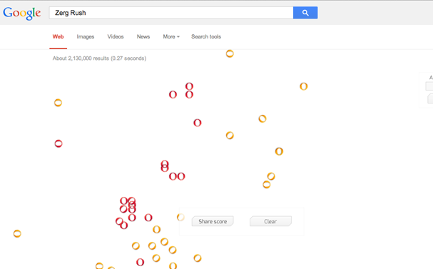 google zerg rush