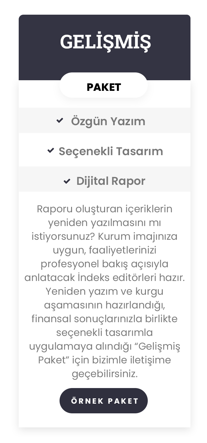 İçerik Tasarım Paketleri